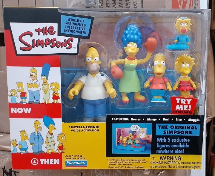 PlayMates The Interactive Simpsons Kitchen Enviroment PlayMates The Interactive Simpsons Kitchen Enviroment